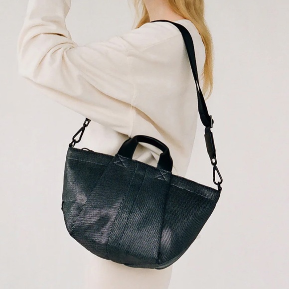 Transience Mini Fortune Tote - Titanium Mesh